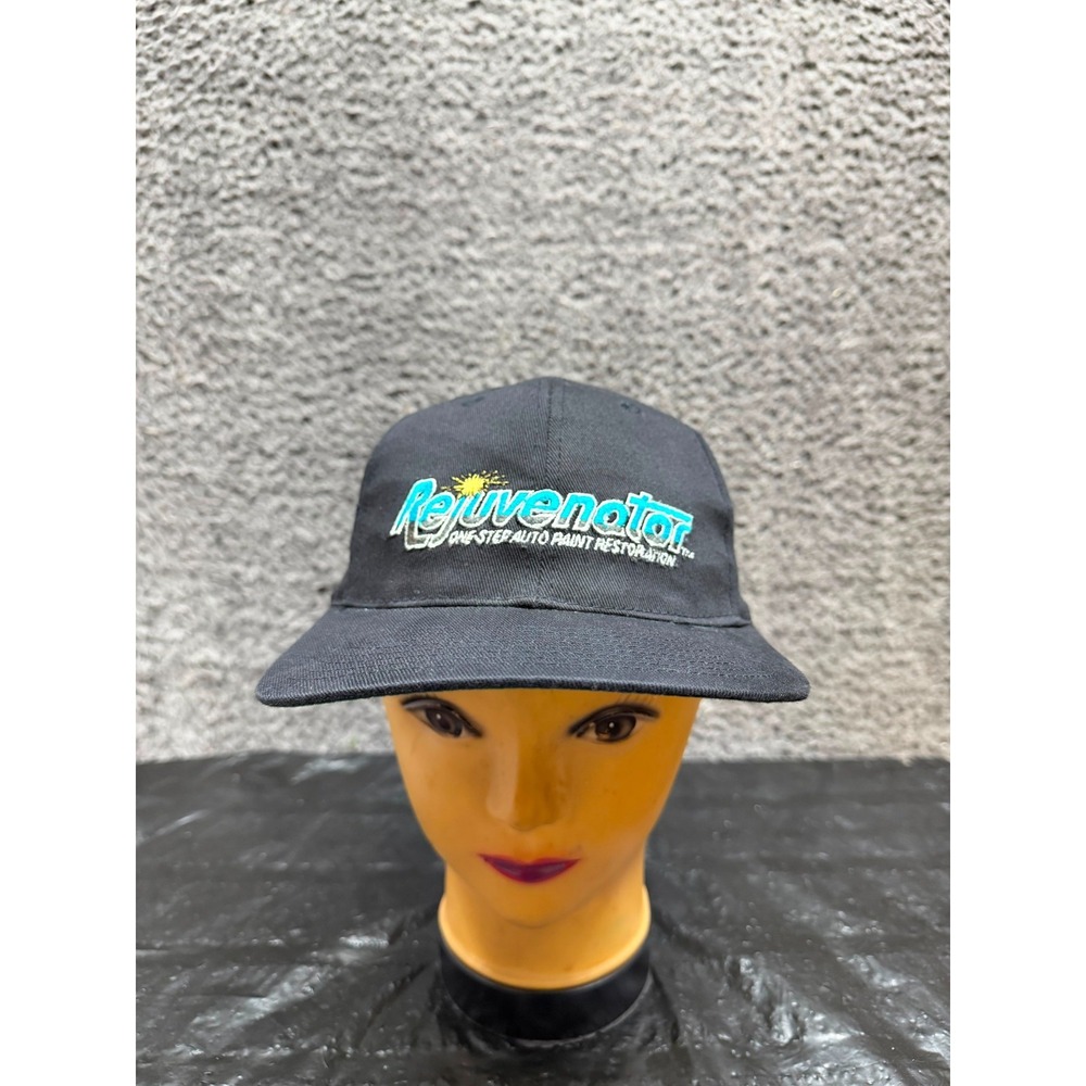 Vintage Malco Rejuvenator Embroidered Snapback Cap Black One Size NWOT